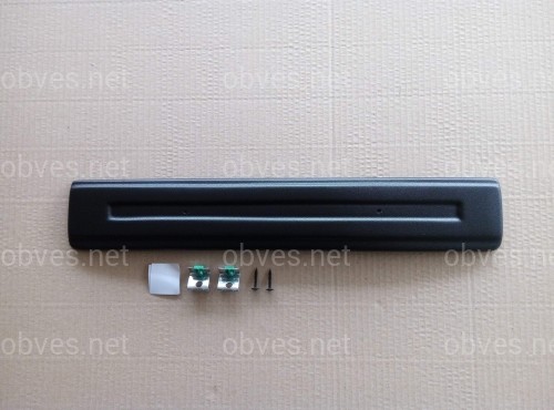 Зимняя накладка FLY Volkswagen T-5 2003-2010 бампера матовая короткая (нижняя)